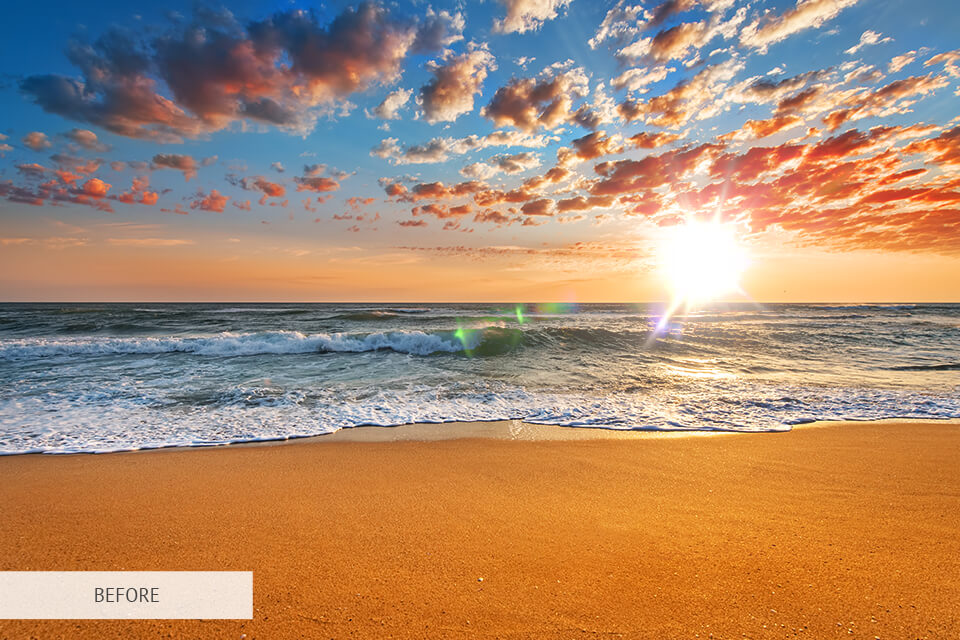 edit landscape photos technique