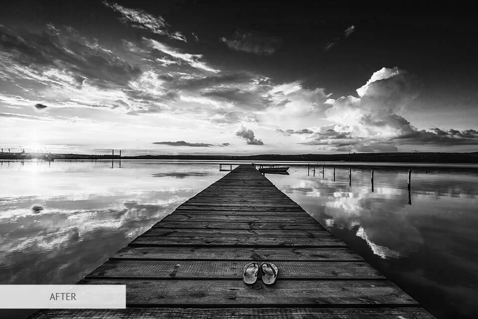 landscape photography post processing technique