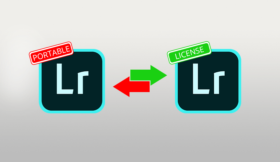 lightroom portable or lightroom license