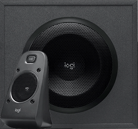logitech z625 computer speakers logo
