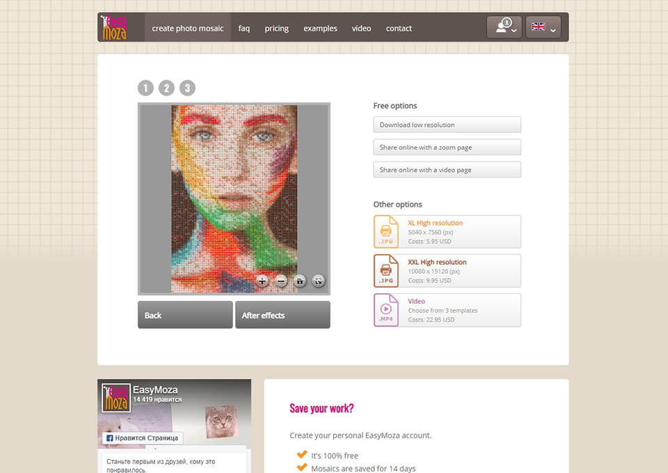 picture mosaic maker