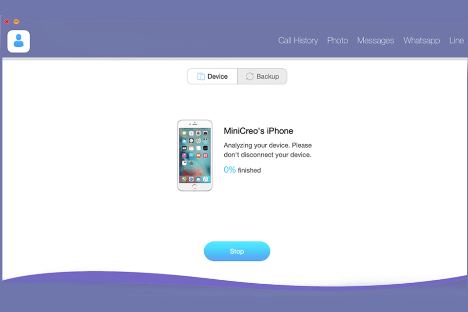 minicreo iphone data recovery for all ios data types