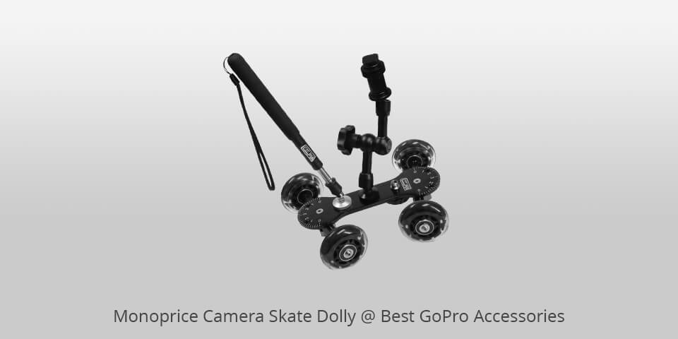 monoprice camera skate dolly best gopro accessories 