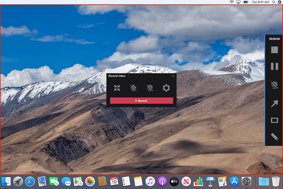 monosnap snipping tool for mac interface