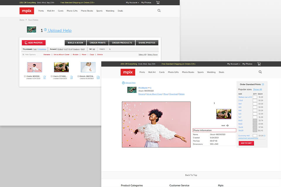 mpix photo printing app