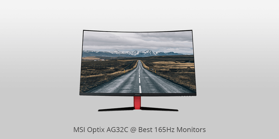 msi optix ag32c 165 hz gaming monitor