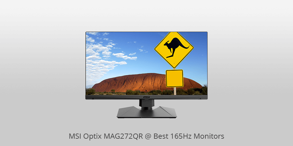 msi optix mag272qr 165 hz gaming monitor