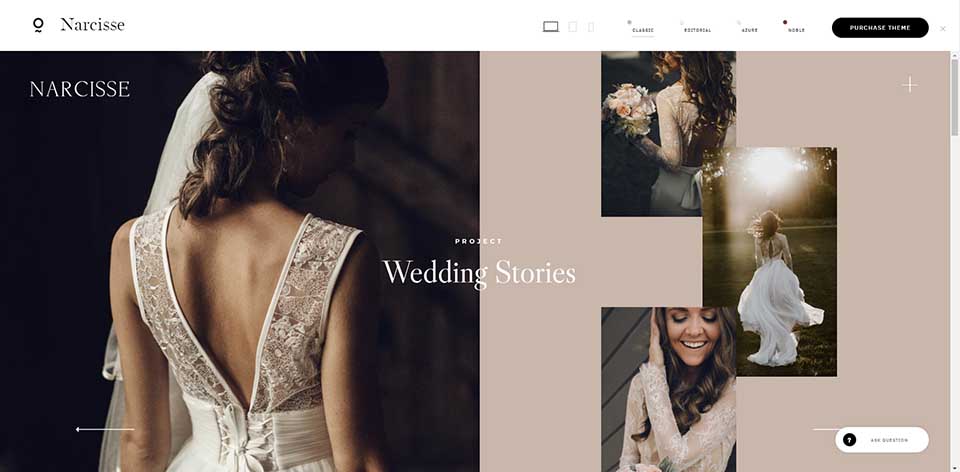 narcisse wordpress theme
