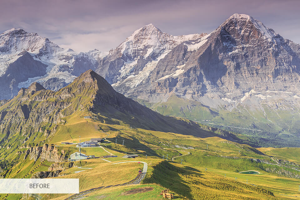 post processing landscape photography technique