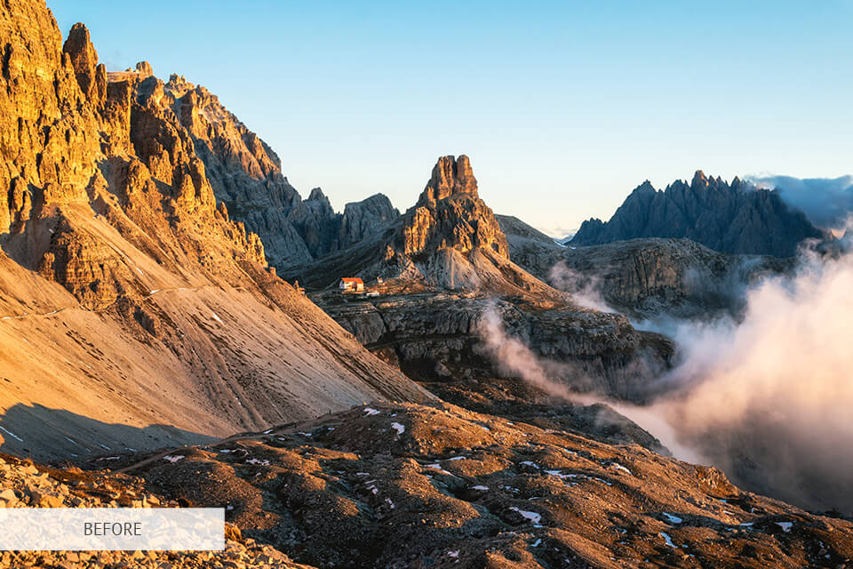 landscape photo editing technique