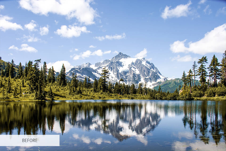 nature photography editing technique