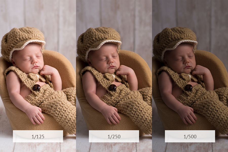 newborn photography camera settings