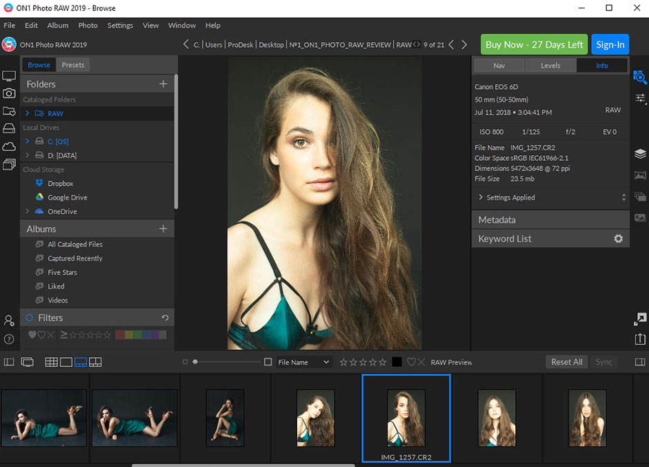 on1 photo raw photo download functions