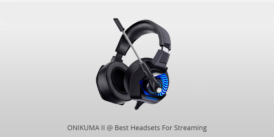 onikuma ii headset for streaming
