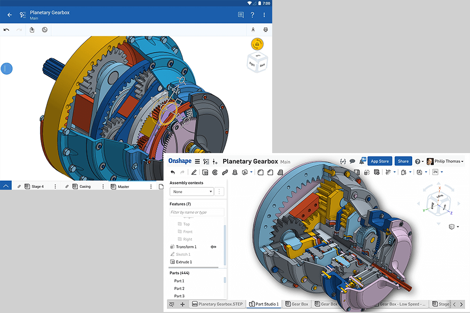 onshape laser engraving software interface