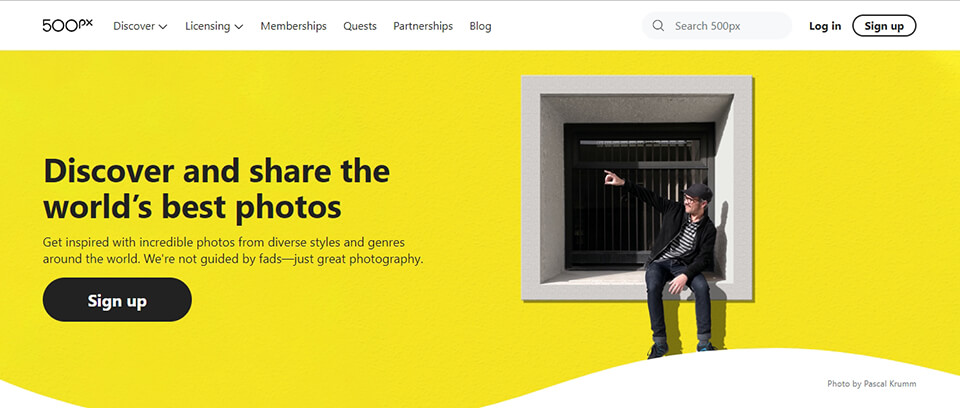 photo community 500px