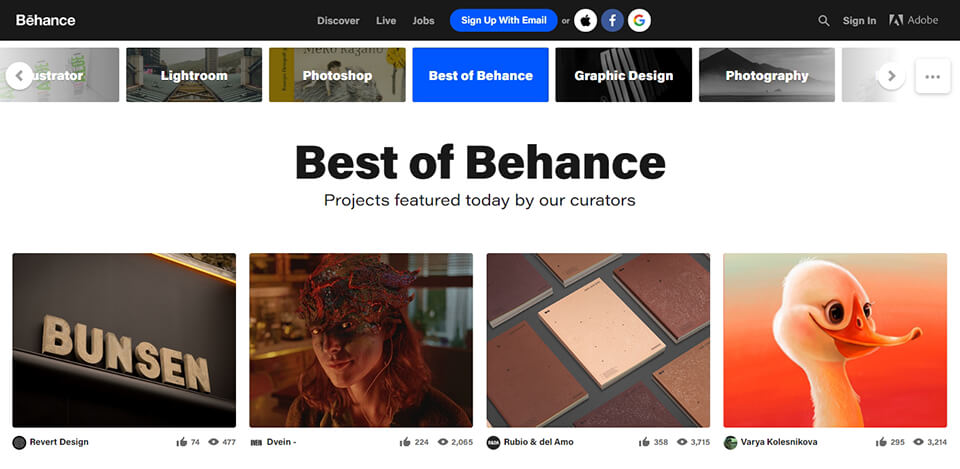 photo community Behance