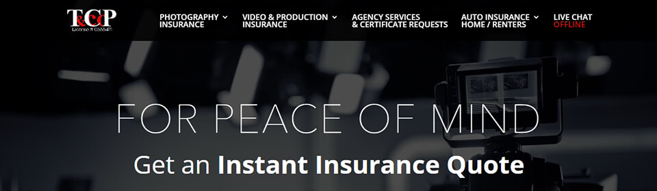 photography insurance tcp