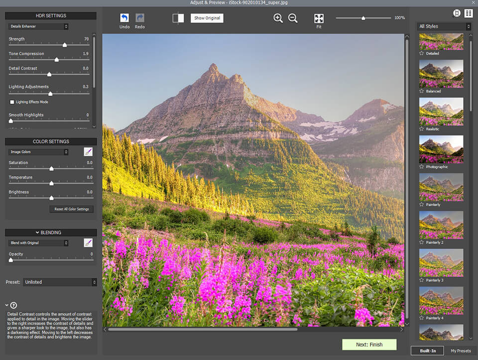 photomatix pro free hdr software interface