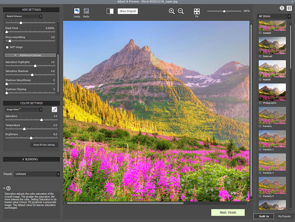 photomatix pro free hdr software interface