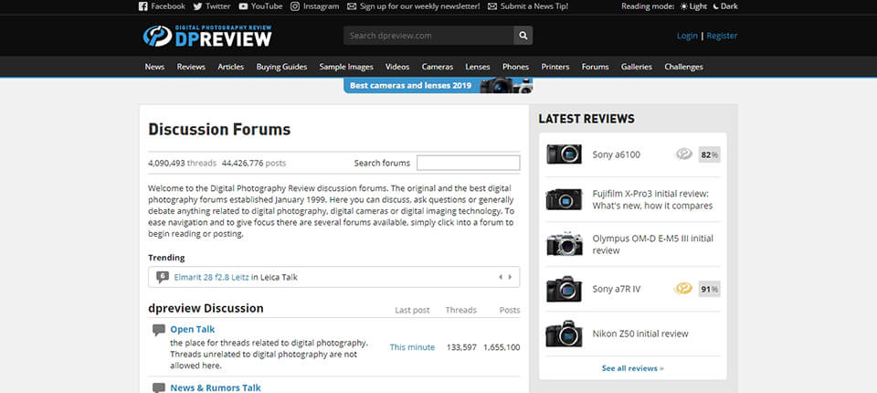 photos forum DPReview