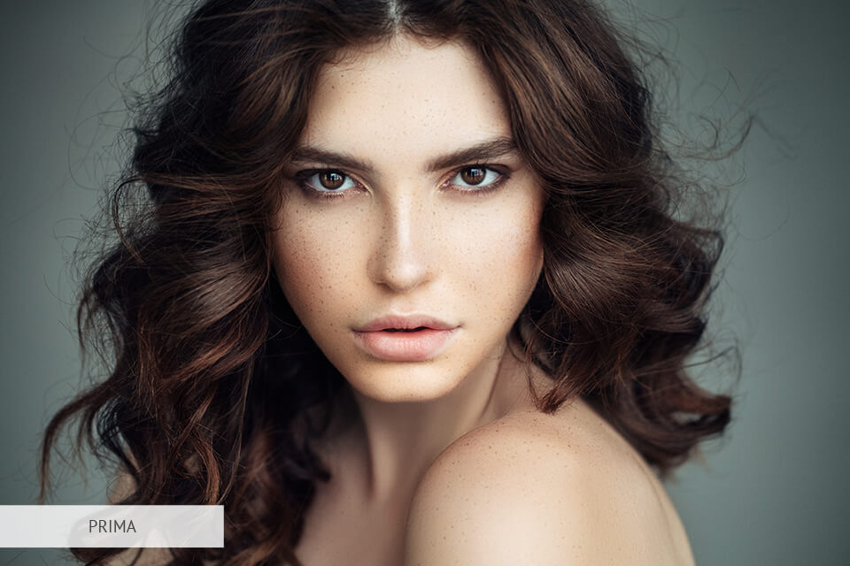 photoshop azione ritratto prima e dopo