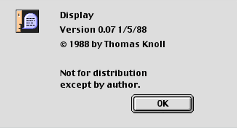 photoshop display version interface