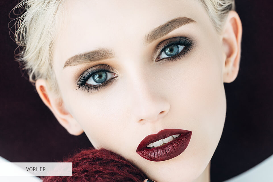 photoshop portrait aktion vorher und nachher