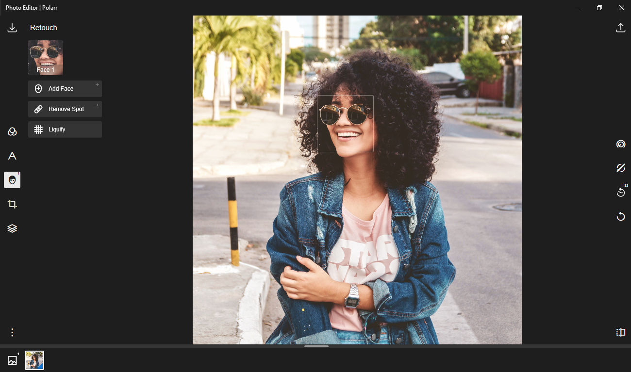 polarr pro retouch