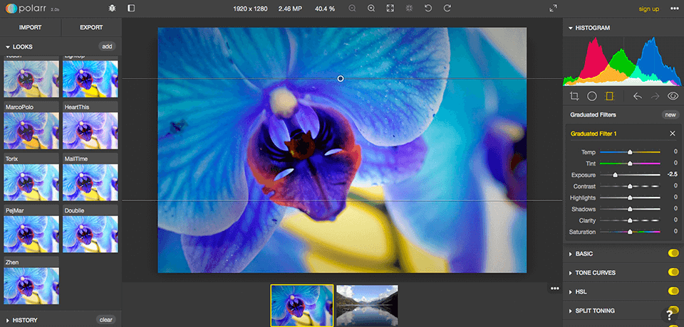 polarr photo editor for chromebook