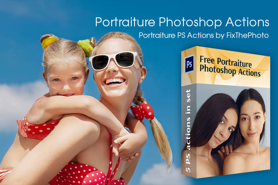 portraiture photoshop actions