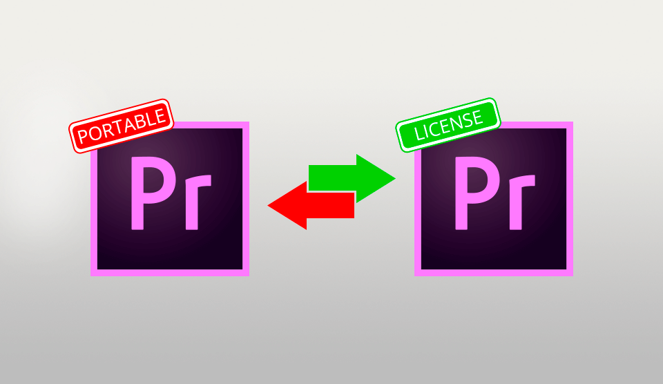 adobe premiere pro portable or adobe premiere pro license