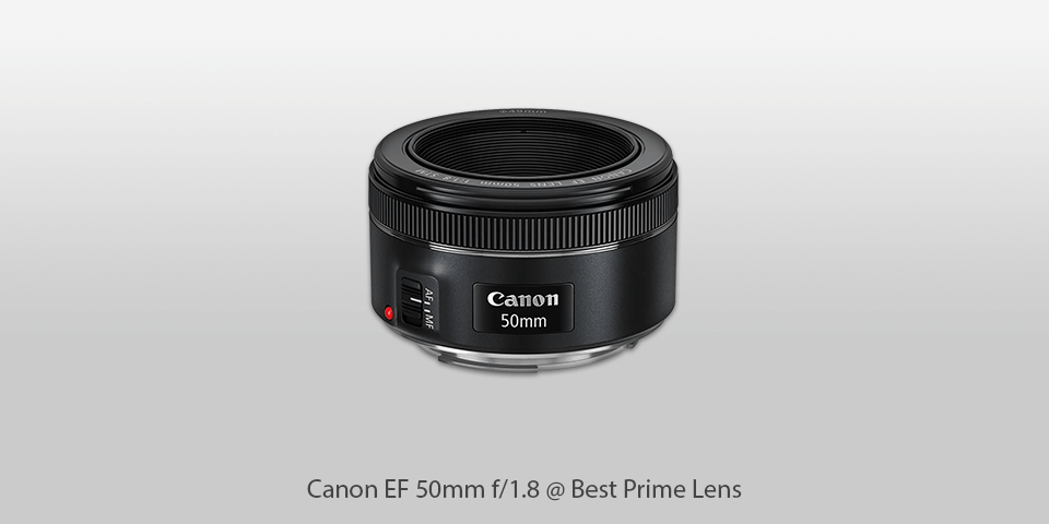 prime lens canon ef 50mm f/1.8