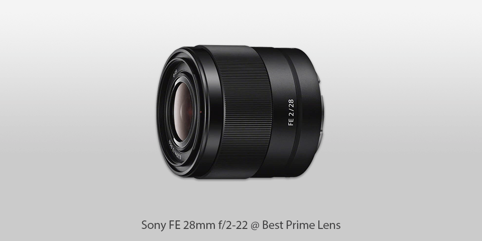 prime lens sony fe 28mm f/2-22