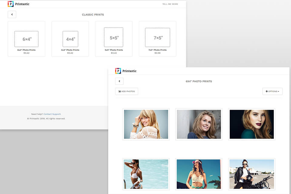 printastic photo printing app