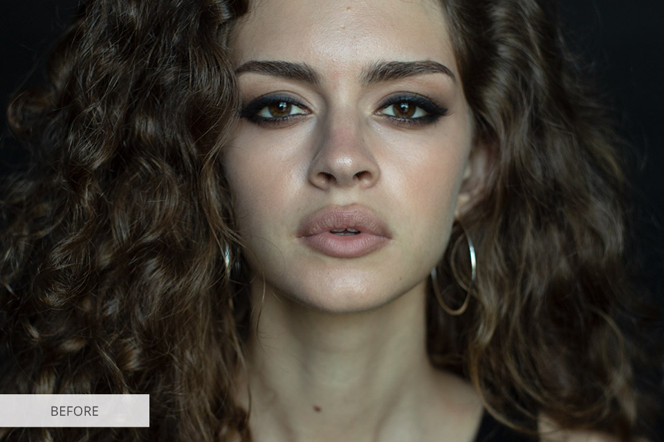 quick skin retouching