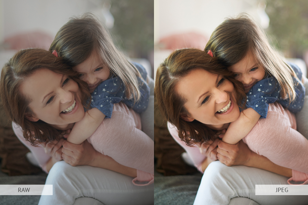 raw vs jpeg for children portraits photography