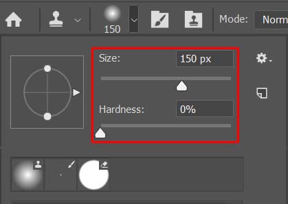 إزالة الظل من الصورة تعديل ختم استنساخ