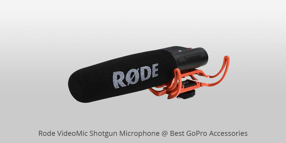 rode videomic shotgun microphone best gopro accessories