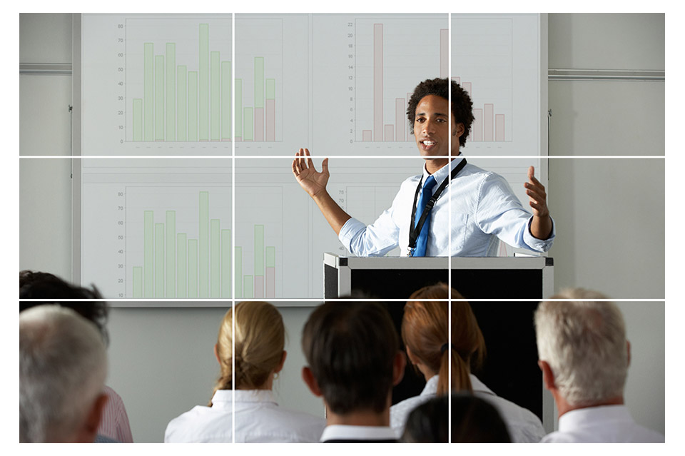 rule of thirds in conference photography