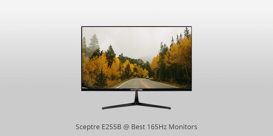sceptre e255b 165 hz gaming monitor
