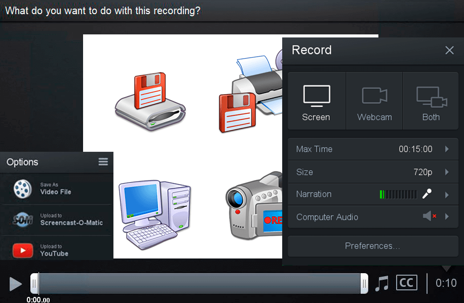 screencast o matic pro crack interface