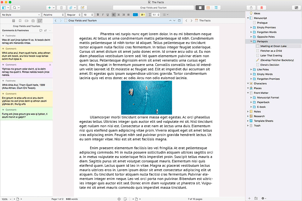 scrivener for mac download interface