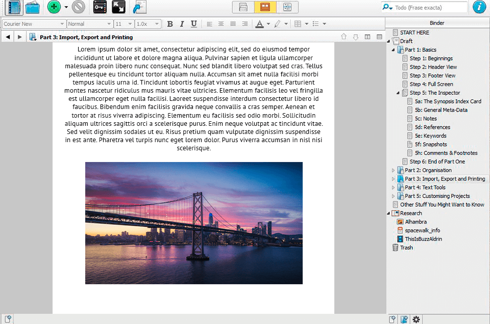 scrivener for windows download interface