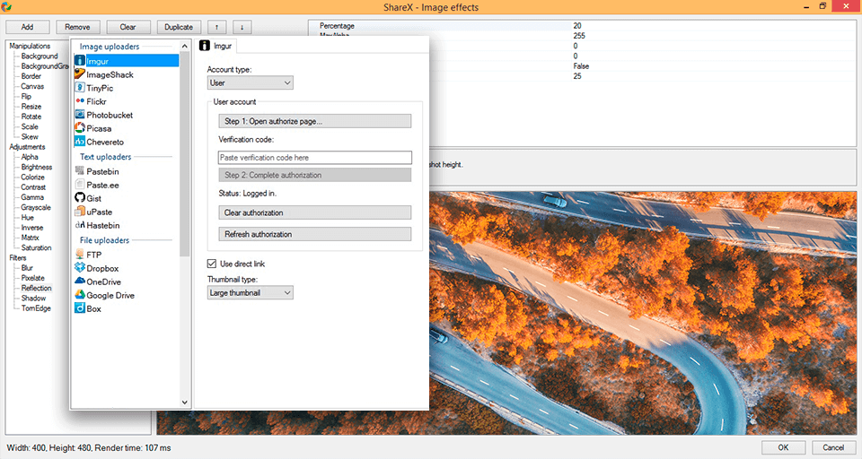 sharex youtube recording software