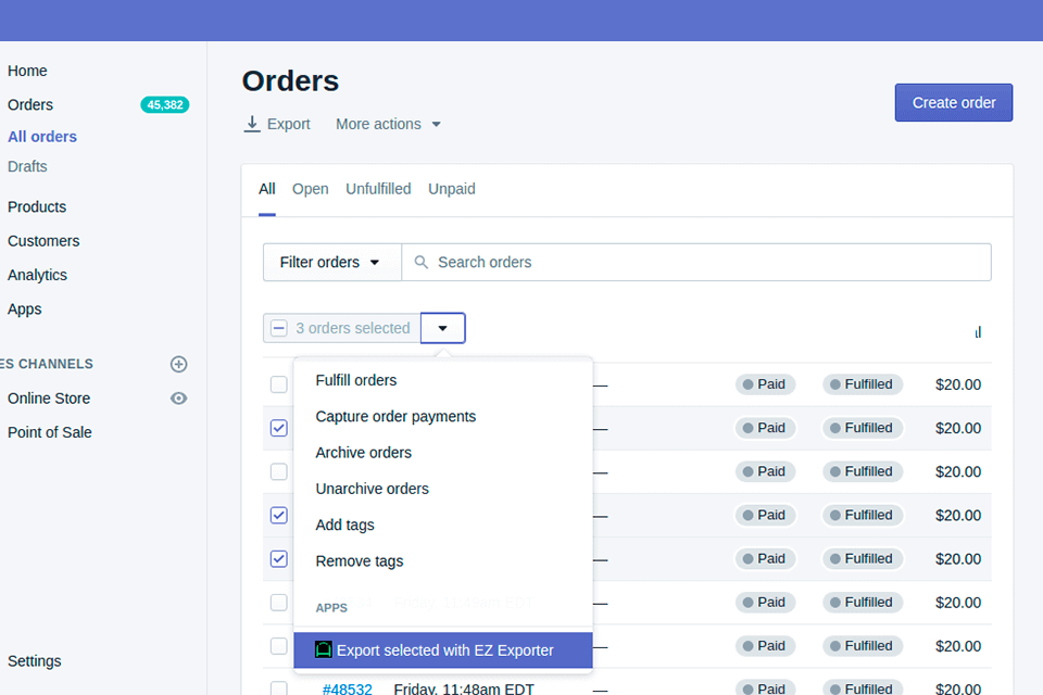 shopify ecommerce platforms interface
