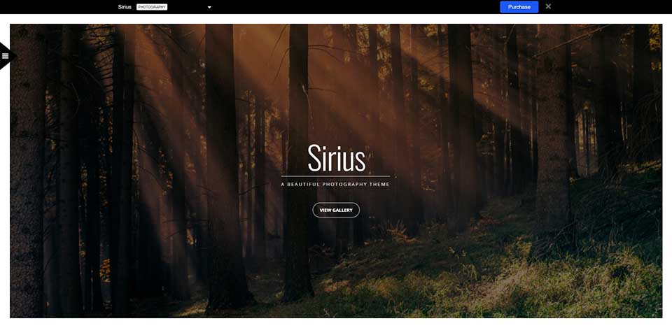 Sirius wordpress theme