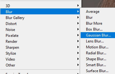 skin smoothing photoshop with high pass filter gaussian blur