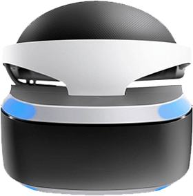 sony playstation table vr headset