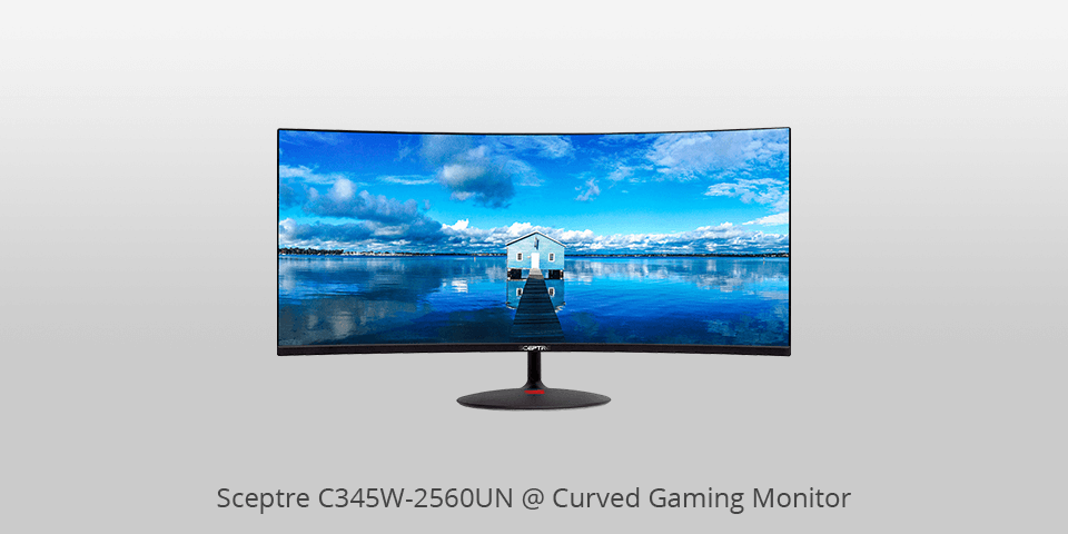 top gaming monitor with framless screen